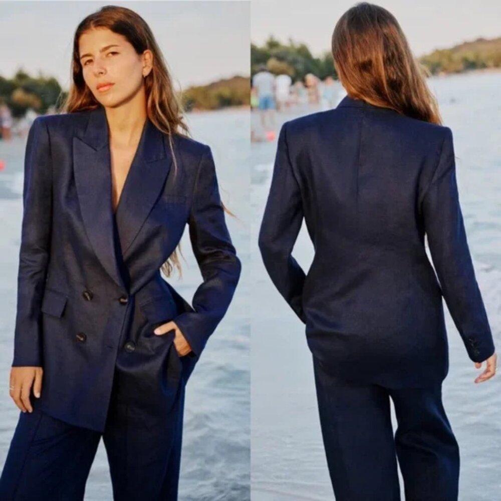 Zara Linen Blazer